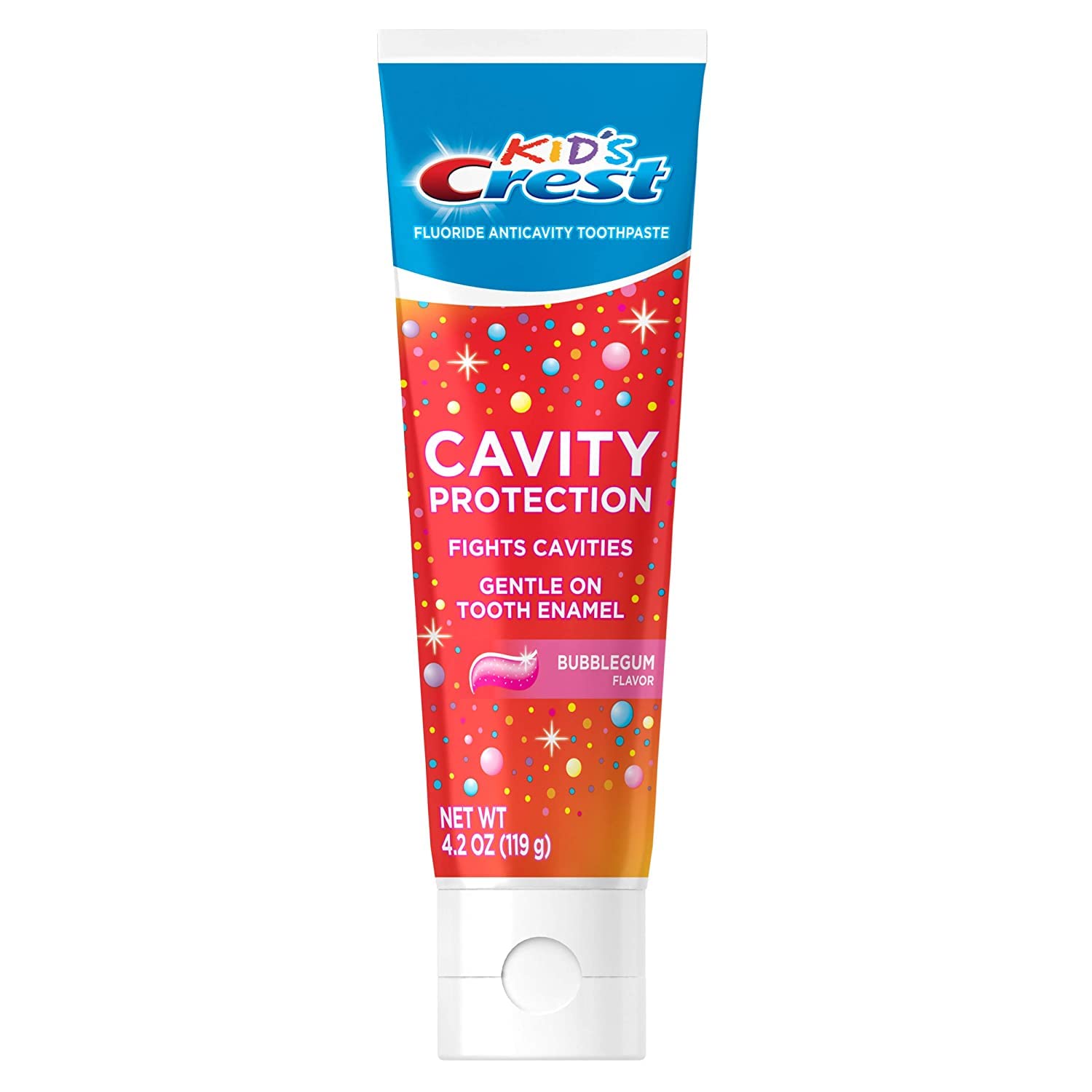 Kid's Crest Cavity Protection Bubblegum Flavor Toothpaste Gel Formula, 4.2 oz