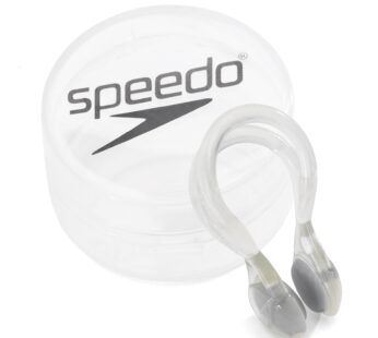 Speedo Unisex Swim Nose Clip Liquid Comfort Clear One Size