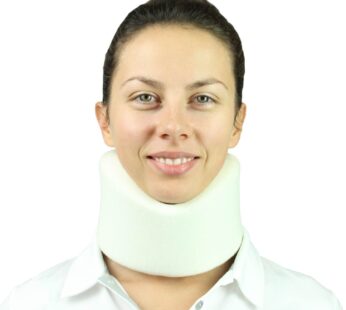 Vive Neck Brace for Neck Pain and Support for Women, Men – Cervical Collar – Soft Neck Bra