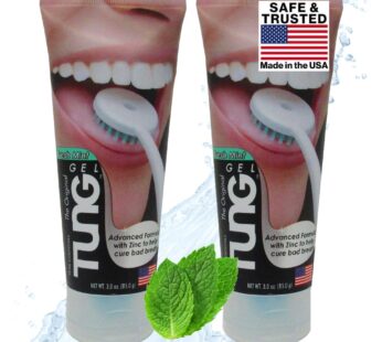 Tung Tongue Gel | Fresh Mint Tongue Cleaning Paste | Bad Breath and Halitosis | Mouth Odor