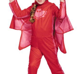 Owlette Classic Toddler PJ Masks Costume, Medium/3T-4T