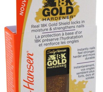 Sally Hansen Treatment 18K Gold Hardener Nail Polish, 0.33 Fluid Ounce