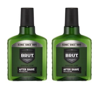 Brut Signature After Shave Fragrance for Men 5 Oz (Pack of 2)