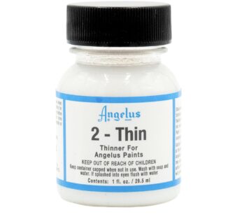 Angelus 2-Thin Acrylic Leather Paint Additive – Reduces Viscosity of Acrylic Paint for Air