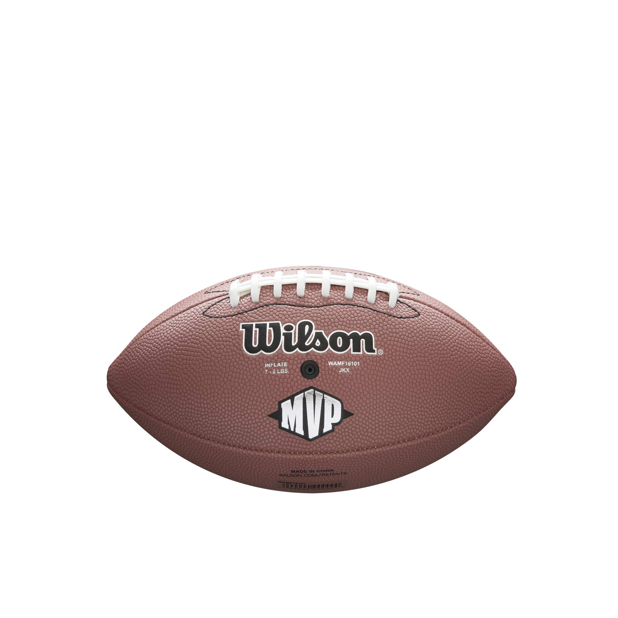 Wilson NFL MVP Football - Brown, PeeWee Size - Image 2