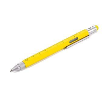 Troika Construction Ballpoint Pen, Yellow (PIP20YE)