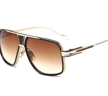 Gobiger Aviator Sunglasses for Men 100% UV Protection Goggle Alloy Frame with Case