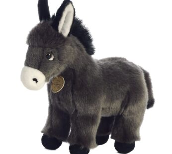 Aurora Adorable Miyoni Tots Donkey Foal Stuffed Animal – Lifelike Detail – Cherished Com