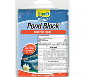 Tetra Pond Block 4 Count, Controls Algae Growth In Ornamental Fish Ponds (16735)