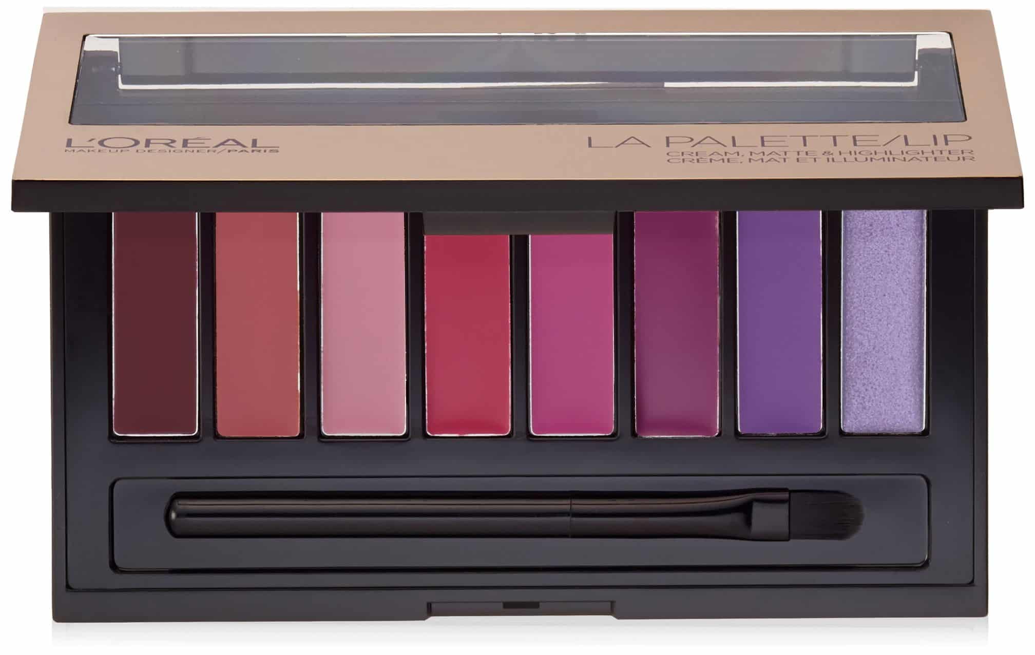 L'Or al Paris Colour Riche La Palette Lip, Plum, 0.14 oz. - Image 2