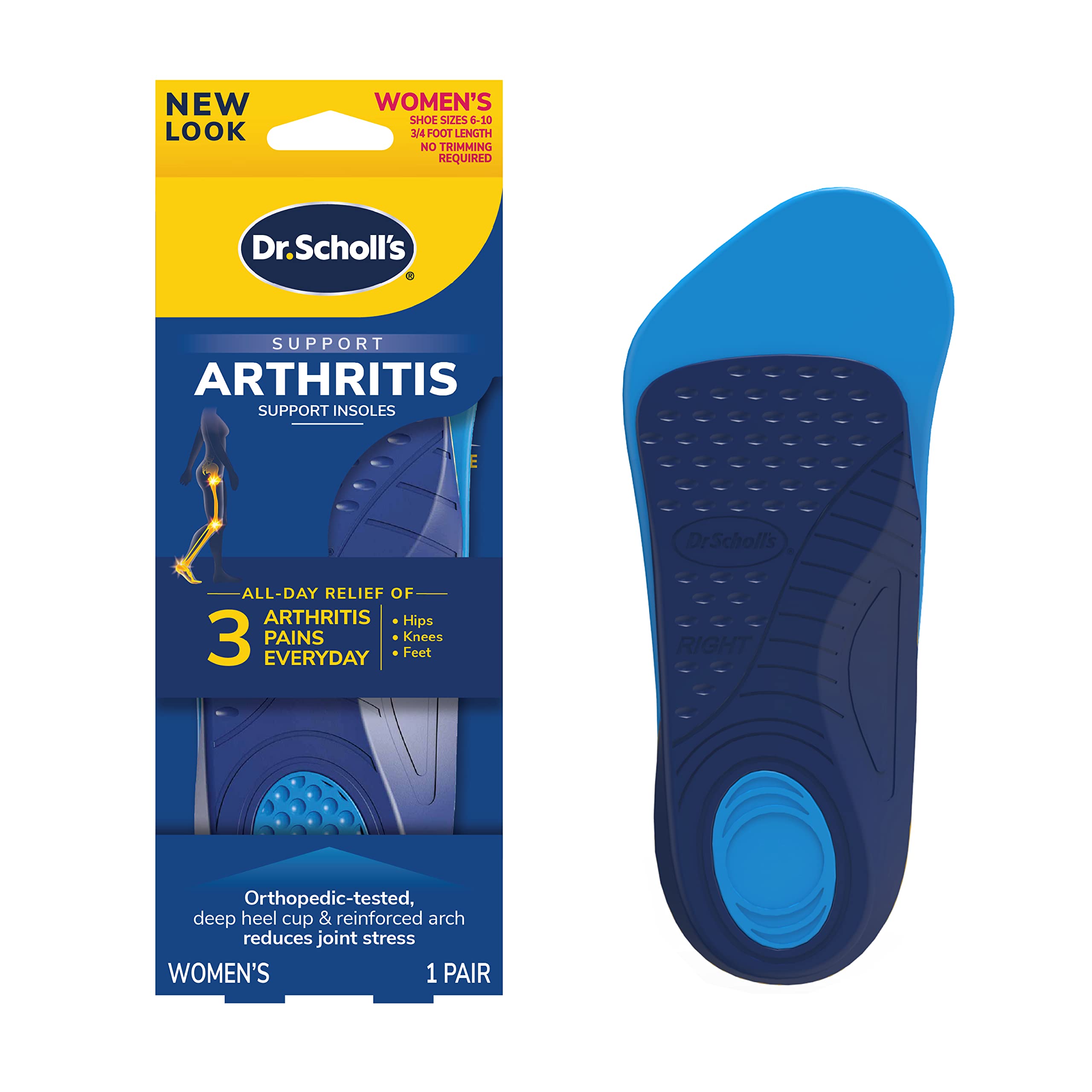 Dr. Scholl's Arthritis Support Insoles, Women, 1 Pair - Image 2