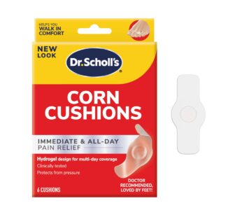 Dr. Scholl’s CORN CUSHION With Hydrogel Technology, 6ct // Cushioning Protection Against S