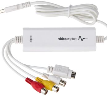 Elgato Video Capture ? USB 2.0 Capture Card Device, Easy to Use, Convert Analog to Digital
