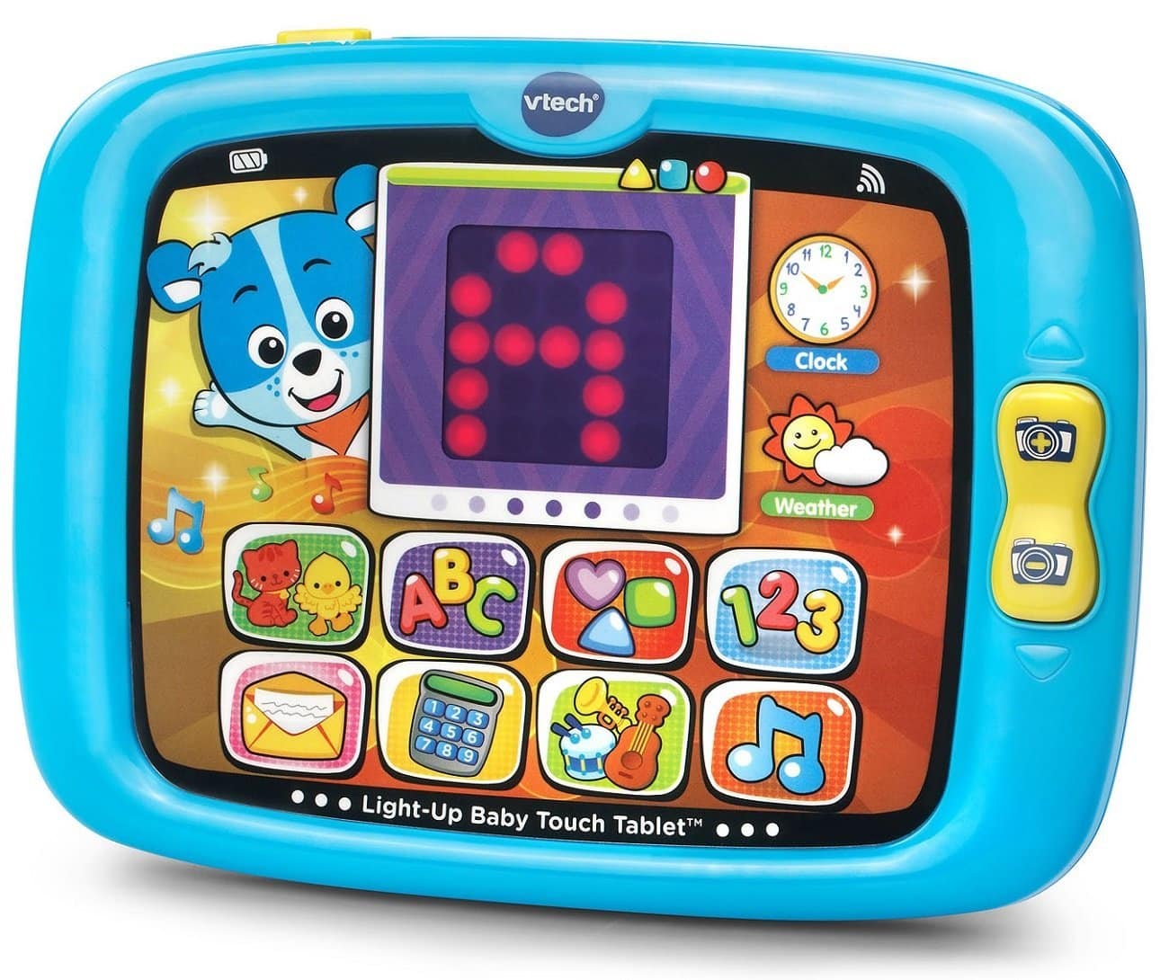 VTech Light-Up Baby Touch Tablet , Blue - Image 2