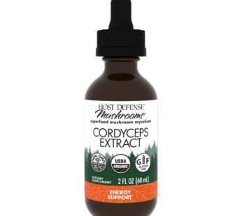 Host Defense Cordyceps Extract – Immune & Energy Support Supplement – Kidney Health Supple