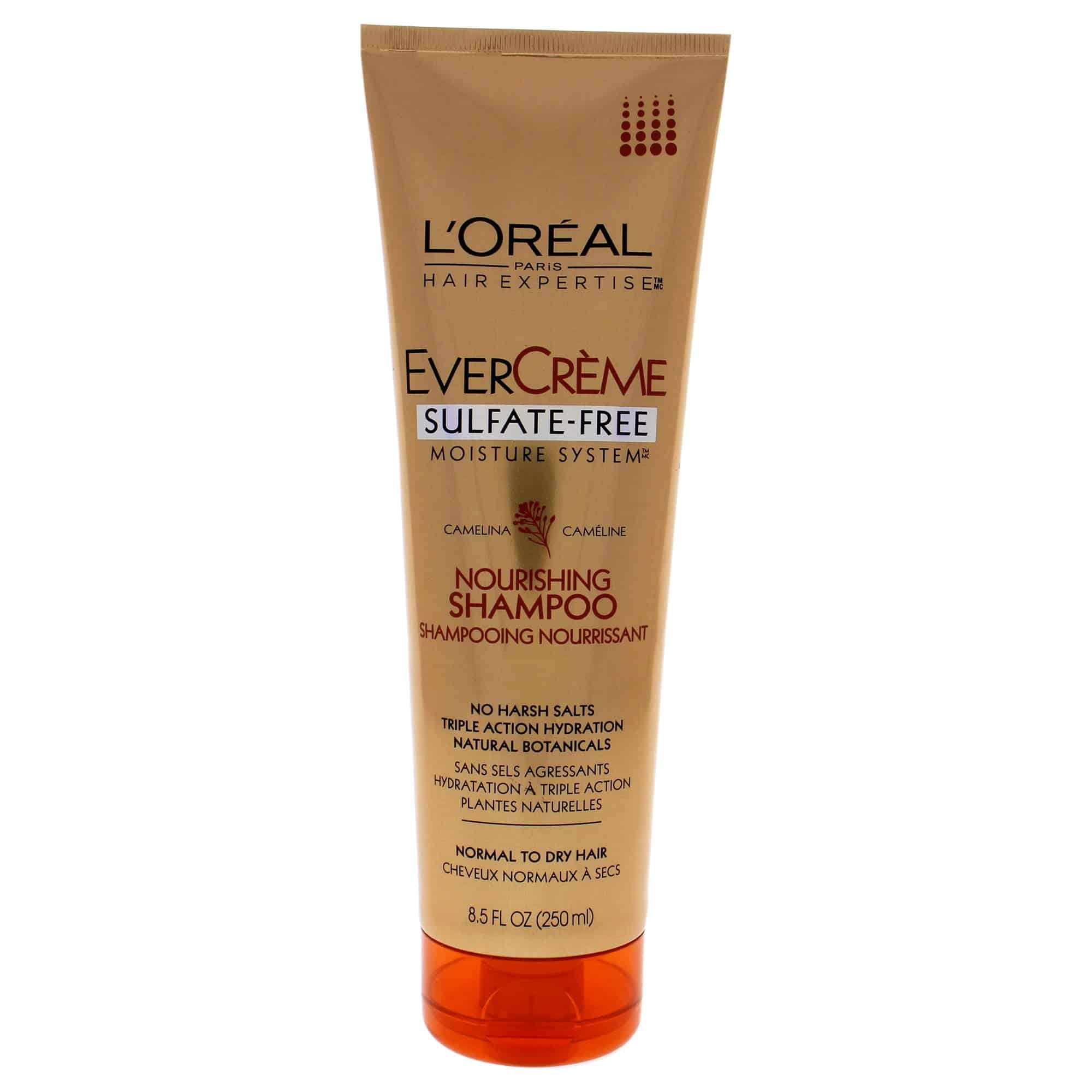 L'Oreal Evercreme Intense Nourishing Shampoo, 8.5 Fluid Ounce