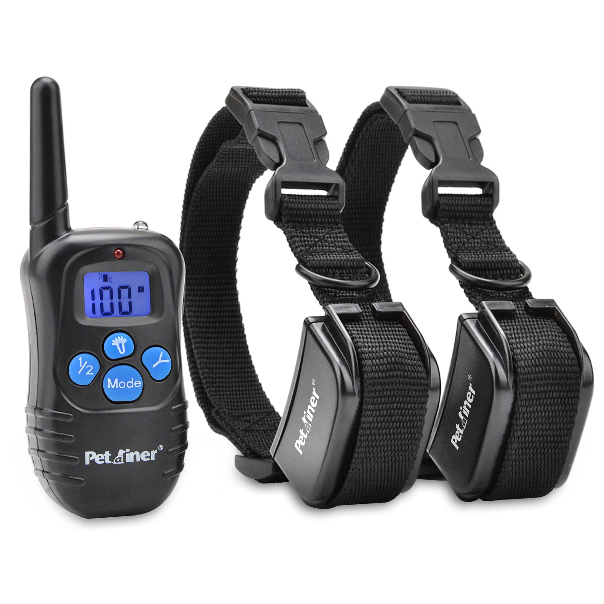 Petrainer PET998DRB2 Dog Training Collar with Remote for 2 Dogs, Rechargeable Waterproof D - Image 2