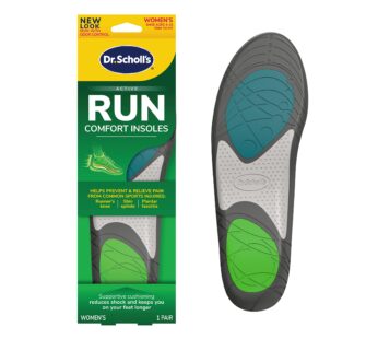 Dr. Scholl’s Run Active Comfort Insoles,Women’s, 1 Pair, Trim to Fit Inserts