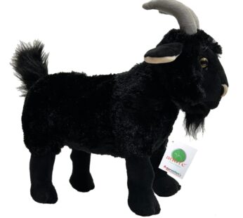 Adore 15″ Renegade The Black Goat Plush Stuffed Animal Toy