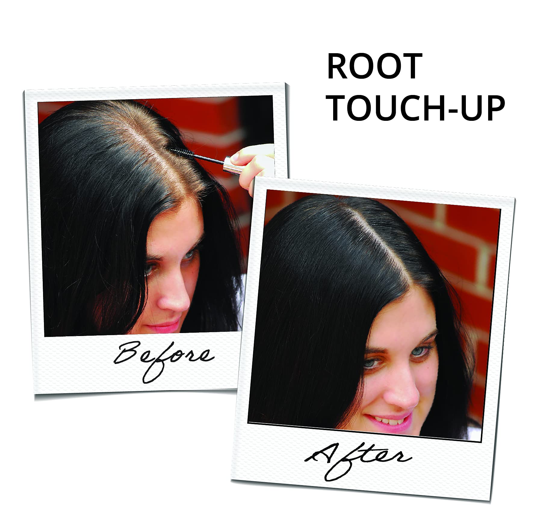 Greyfree Root Touch-Up Hair Mascara Black Temporary Gray Roots Concealer - Image 3