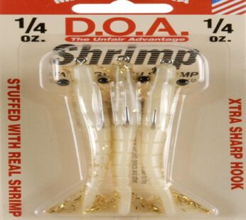 DOA FSH3-3P/309 Shrimp Glow Goldrush, 3 in.
