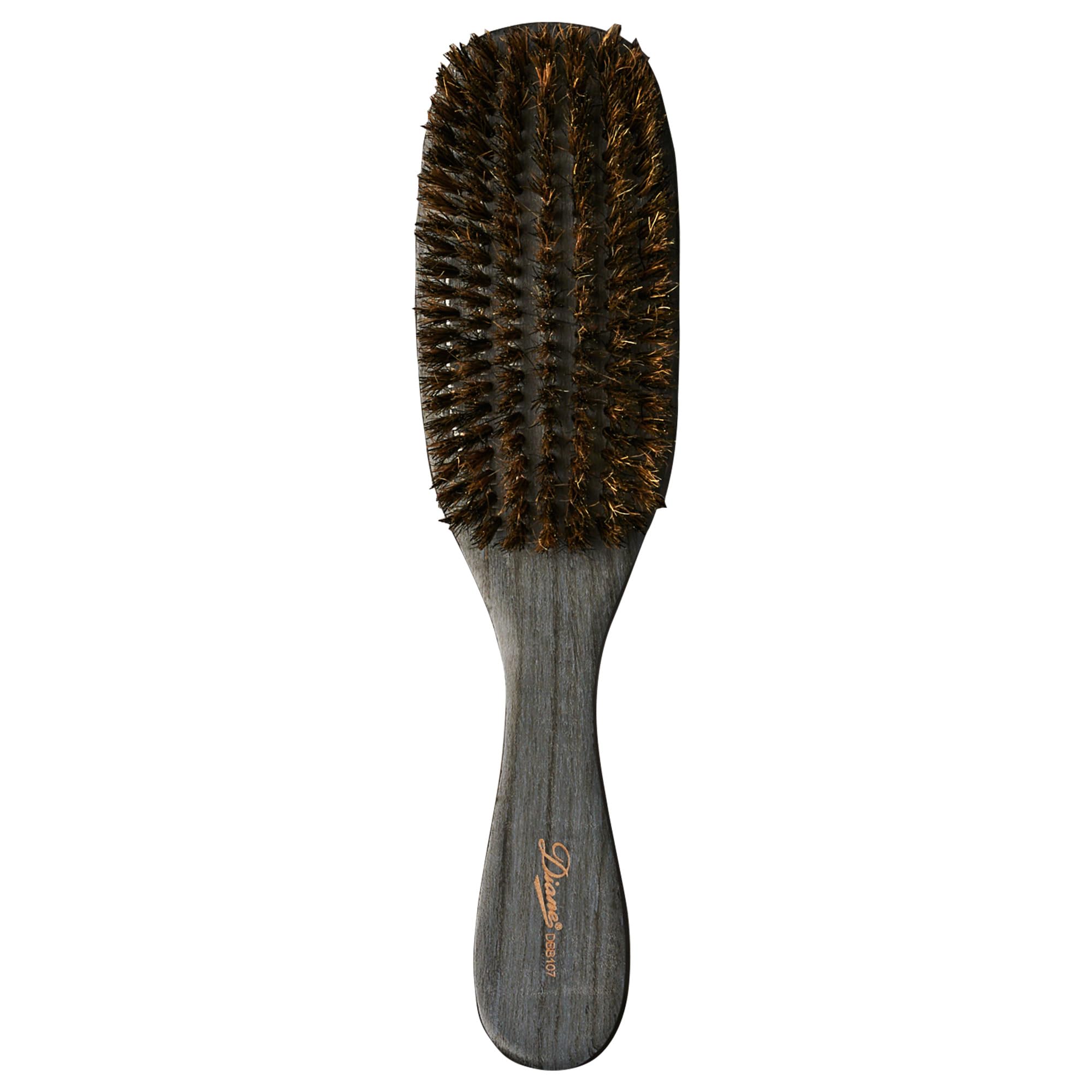 Diane Premium 100% Boar Bristle Wave Brush for Men and Barbers Medium Bristles for Thick - Image 2
