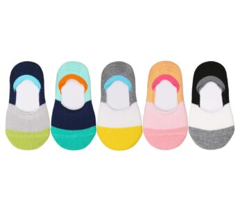 VWU Toddler Socks No Show Kids Baby Thin Cotton Socks Anti Slip Color Assorted 1-5T (5 Col