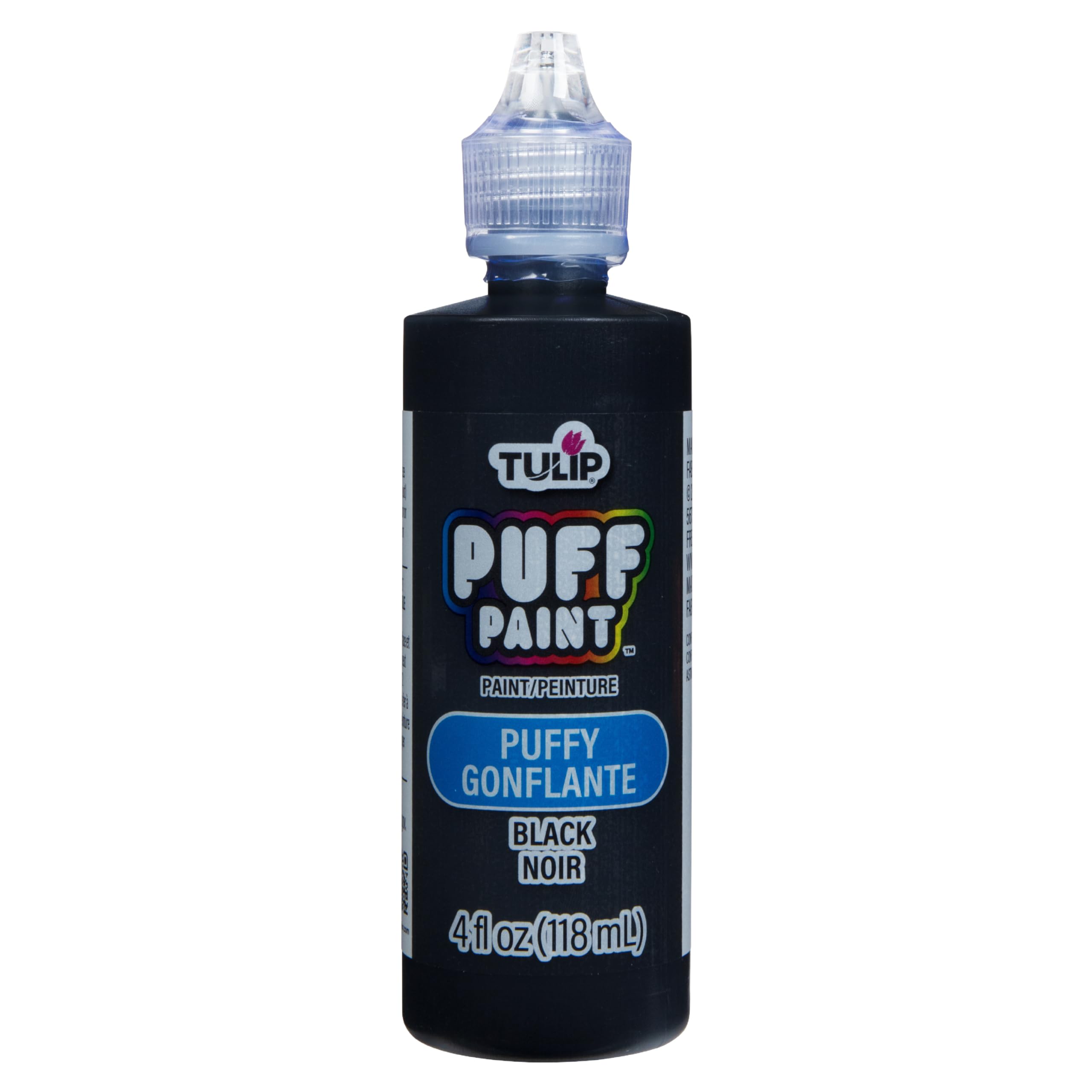 TULIP Puff Paint Puffy Black 4 Fl Oz (Pack of 1) - Image 2