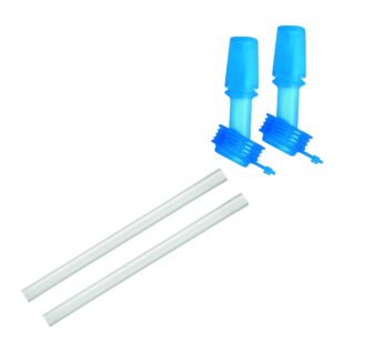 CamelBak eddy Kids Bottle Accessory 2 Bite Valves/2 Straws, Ice Blue – Replacement eddy Ki