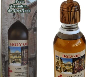 Holy Land Market Jerusalem Holy Sepulchre Anointing Oil – 200ml Special Box with Certifica