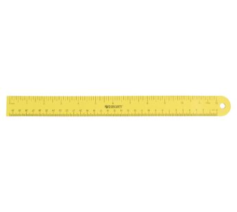 Westcott Straight Magnetic Ruler, Single, Model: 15990