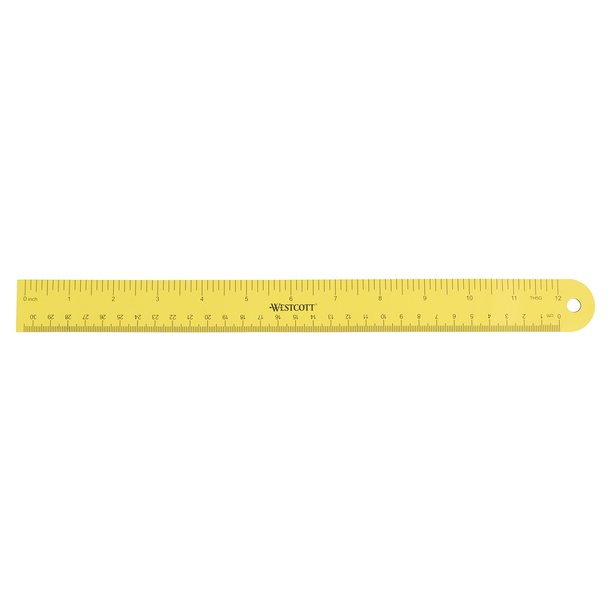 Westcott Straight Magnetic Ruler, Single, Model: 15990