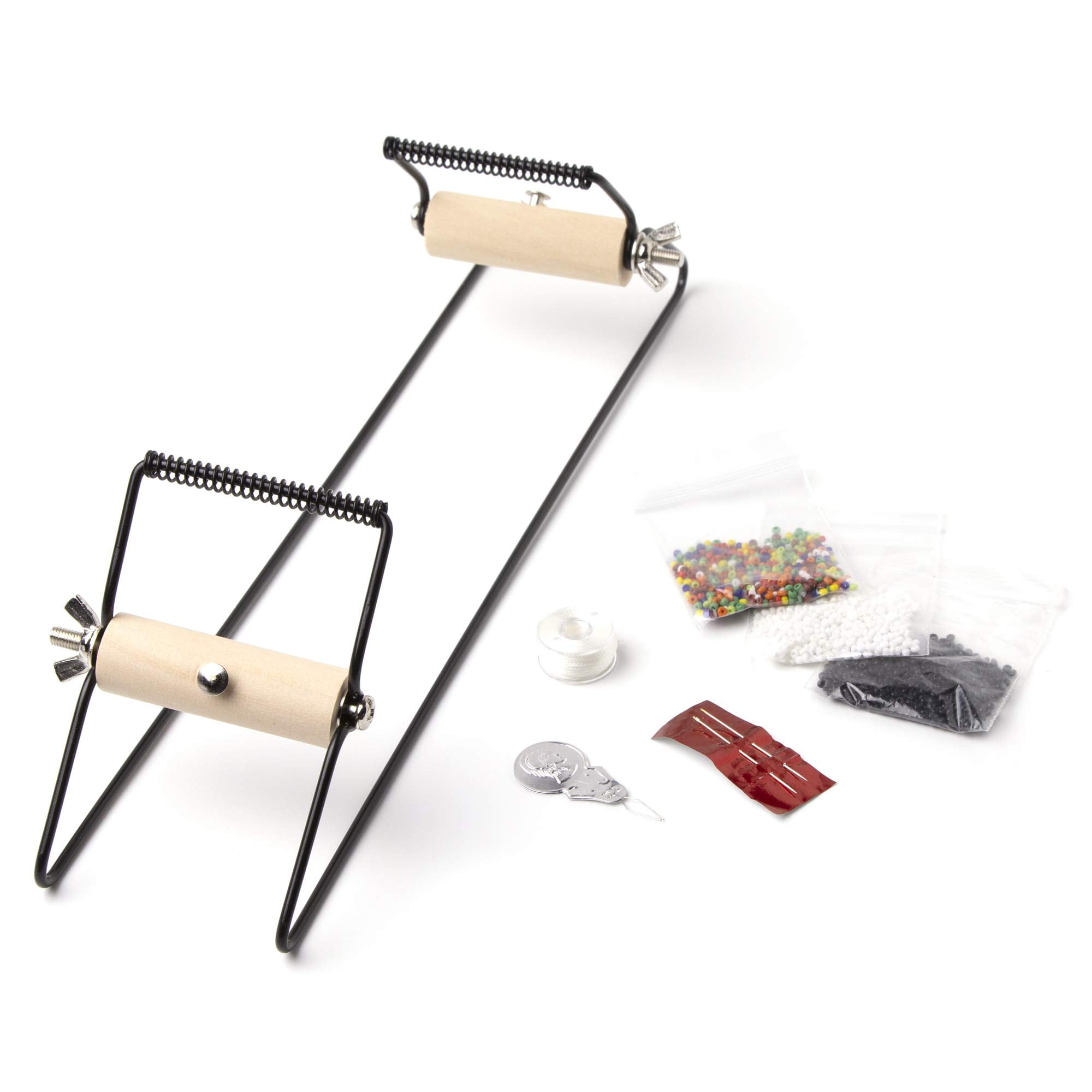 Cousin DIY Creative and Fun Bead Loom Kit with Needle, Thread and More, Black - Image 2