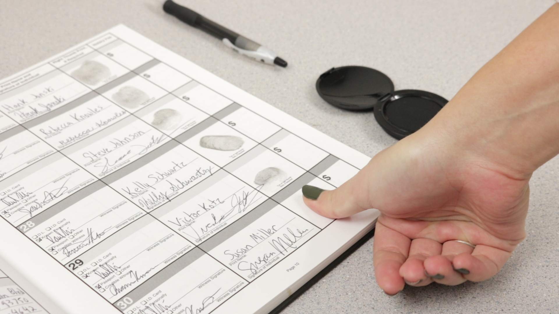 ExcelMark Inkless Thumbprint Pad (1) - Image 6