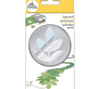 EK Success ek Tools PSN L RD Five Leaf Branch 54-30326 sliver 6 x 3 x 1.375