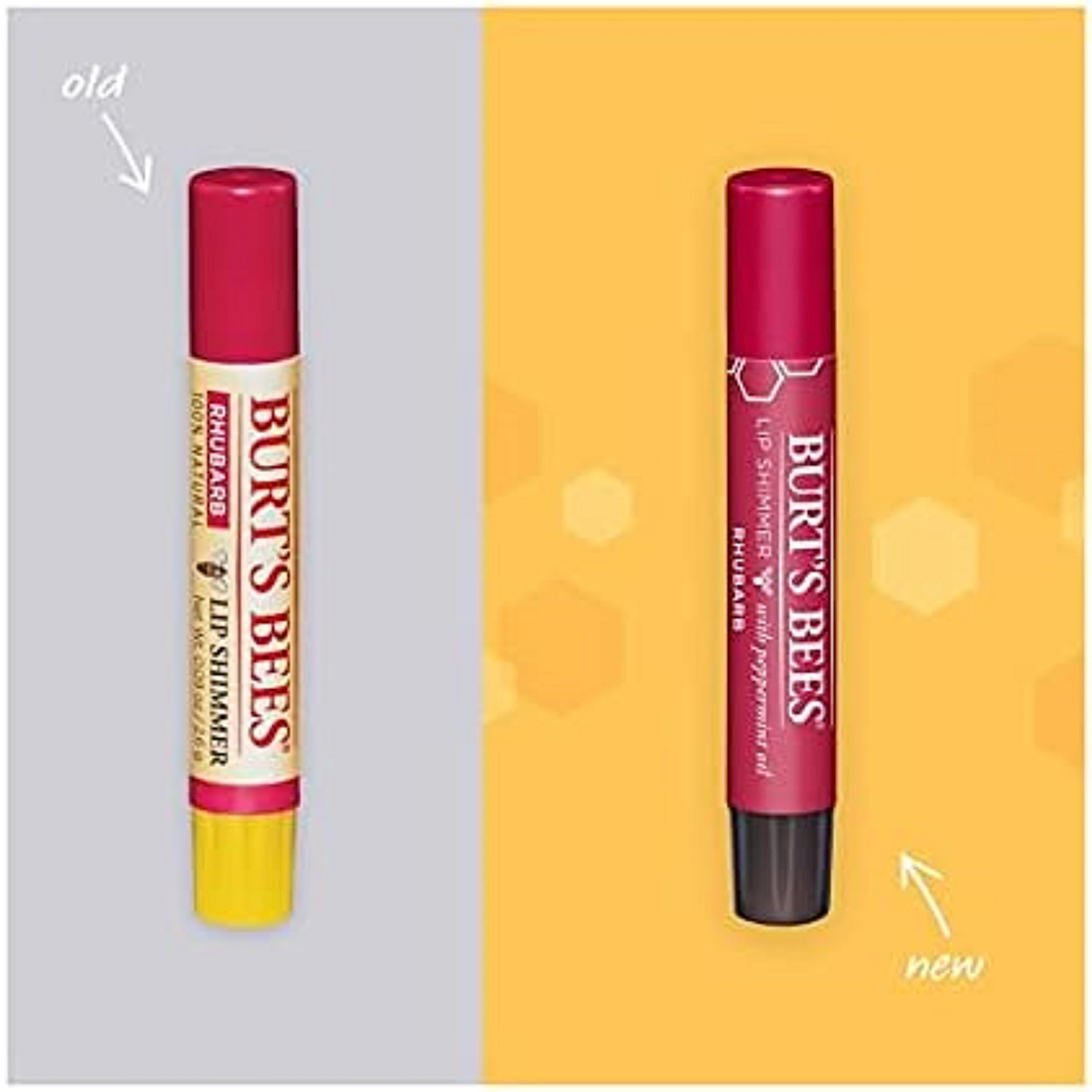 Burt's Bees Shimmer Lip Tint Set, Tinted Lip Balm Stick, Moisturizing for All Day Hydratio - Image 2
