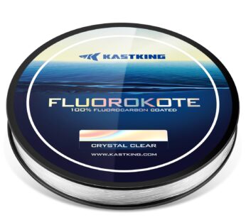 KastKing FluoroKote Fishing Line – 100% Pure Fluorocarbon Coated – 10LB 300Yds/274M Premiu
