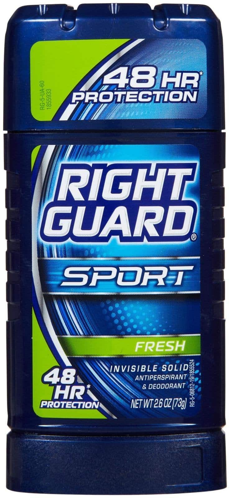 Central Sales Company Right Guard Sport Antiperspirant & Deodorant Invisible Solid, Fresh,