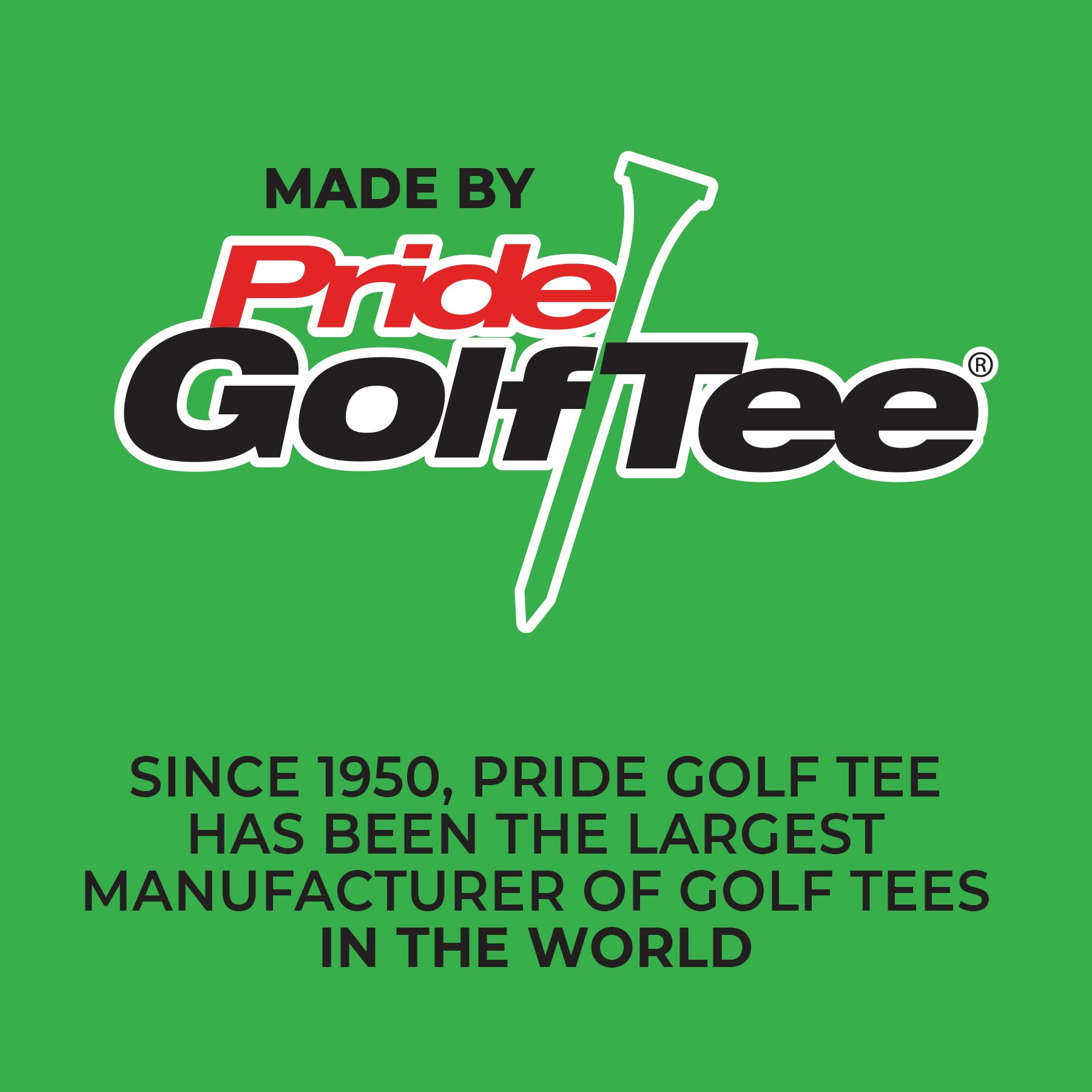 Pride Professional Tee System, 2-3/4 inch ProLength Tee, 100 count, White - Image 7