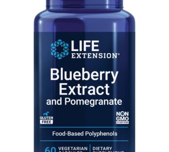 Life Extension Blueberry Extract & Pomegranate ? Antioxidants Supplement with Wild Blueber