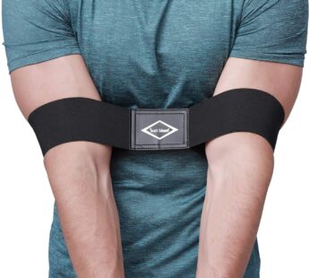 Scott Edward Pro Golf Swing Arm Band Training Aid for Golf Beginners, Black