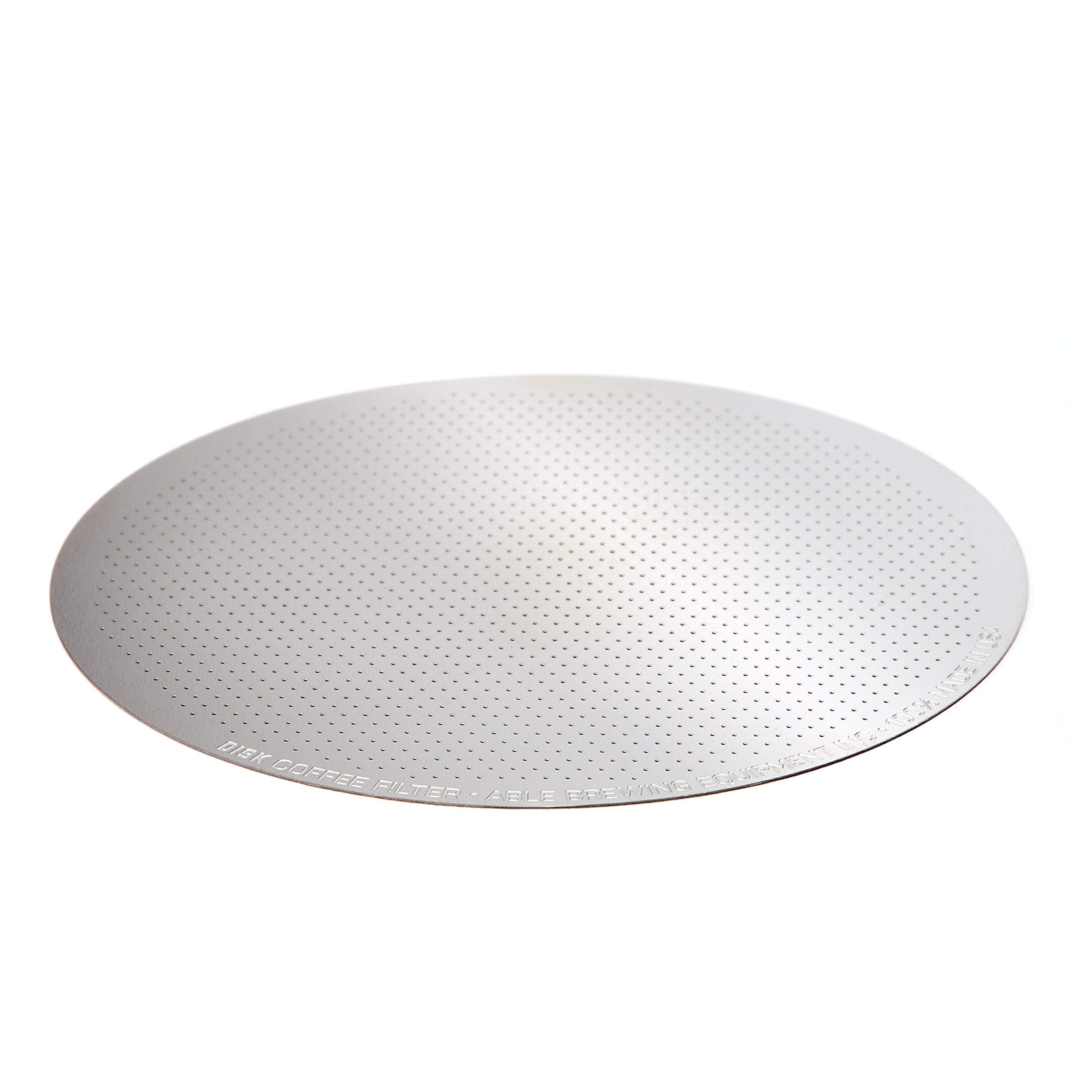 Able DISK (Standard) for Aeropress: The Original Reusable Stainless Steel Coffee Filter -