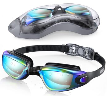 Aegend Swim Goggles, Swimming Goggles No Leaking Full Protection Adult Men Women Youth