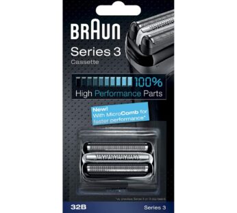 Braun Series 3 32B Foil & Cutter Replacement Head, Compatible with Models 3000s, 3010s, 30