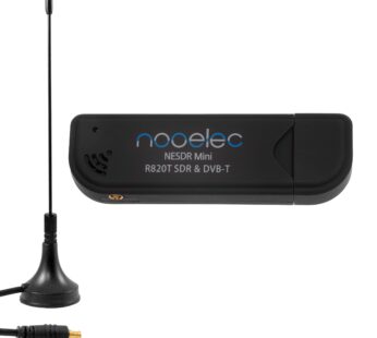 Nooelec NESDR Mini USB RTL-SDR & ADS-B Receiver Set, RTL2832U & R820T Tuner, MCX Input. Lo