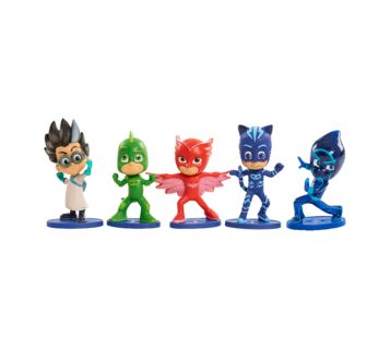 PJ Masks Collectible Figure Set, 5 Pack, Kids Toys for Ages 3 Up by Just Play