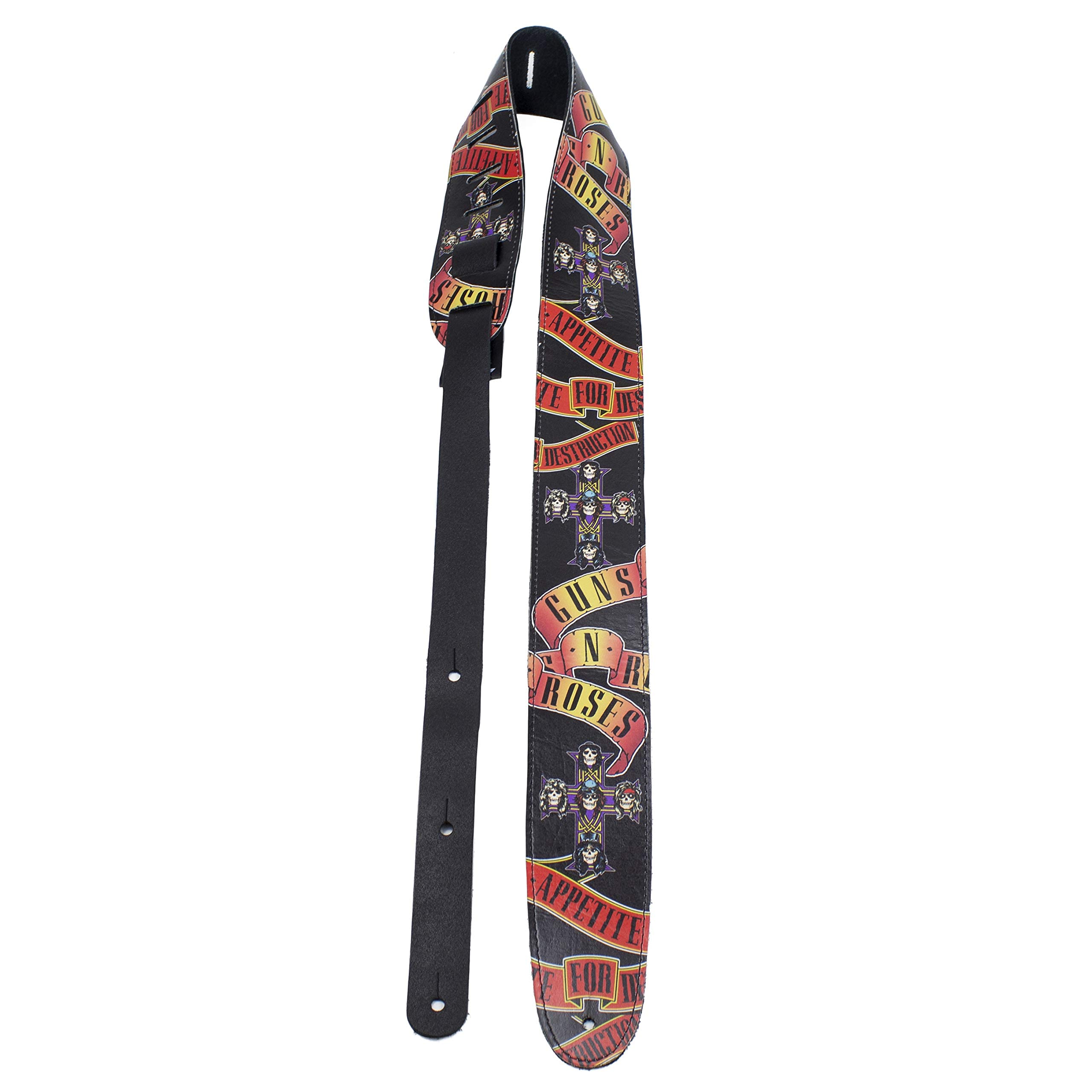 Perris Leathers P25GNR-6006 Guns N Roses Leather Guitar Strap - Image 2