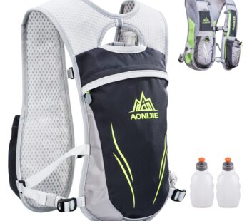 TRIWONDER Hydration Pack Backpack 5.5L Outdoors Mochilas Trail Marathoner Running Race Hyd