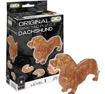 Original 3D Crystal Puzzle – Dachshund