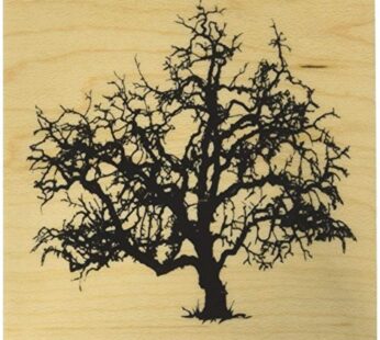 Inkadinkado Haunted Tree Wood Stamp_60-01327